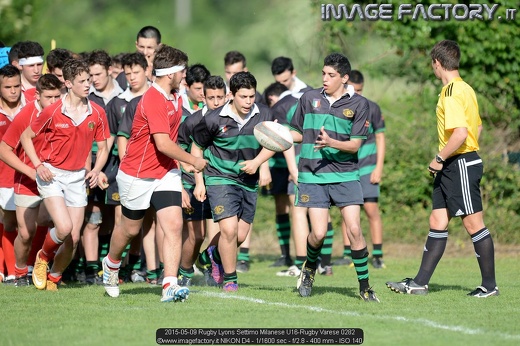 2015-05-09 Rugby Lyons Settimo Milanese U16-Rugby Varese 0282
